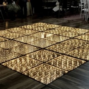 Pista de baile iluminada