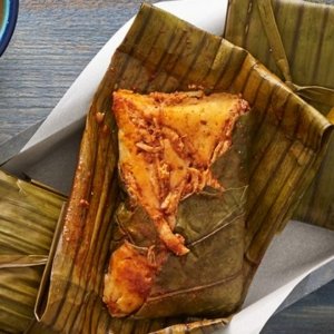 Tamales de hoja de plátano
