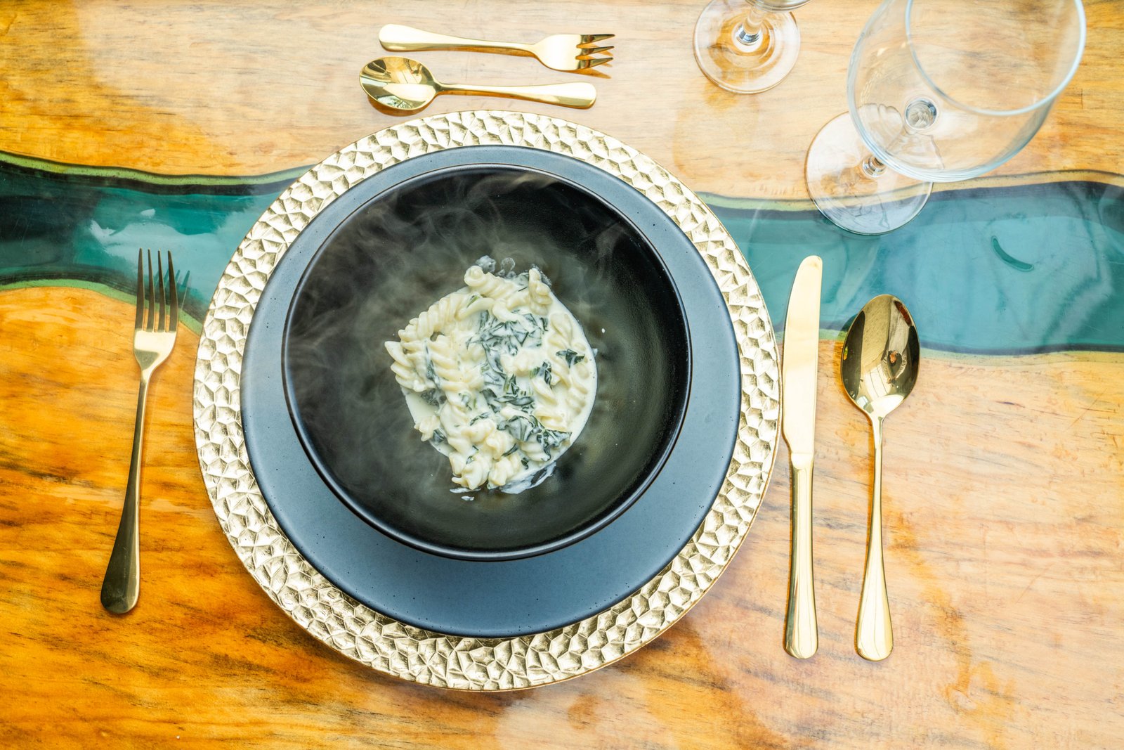 Pasta de espinacas