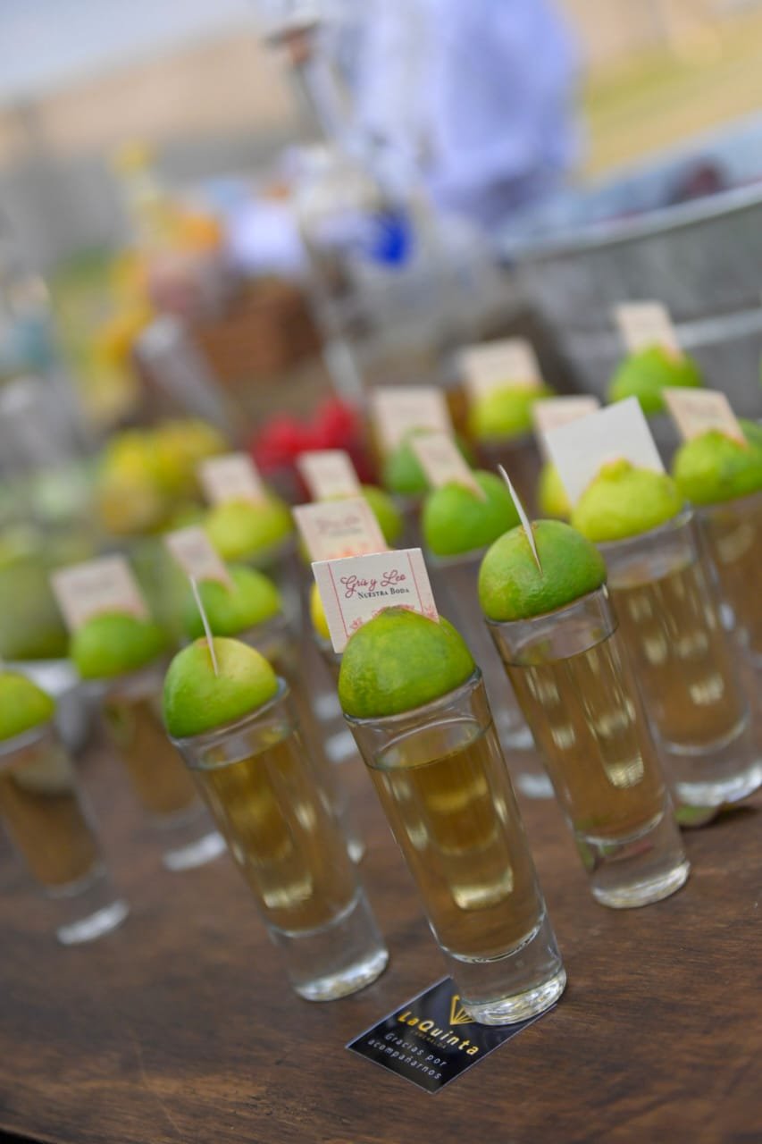 Cantaritos y shots de tequila